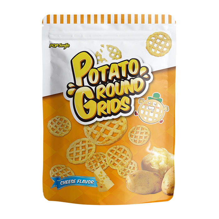 Cheese Flavour Potato Round Grid- 280g