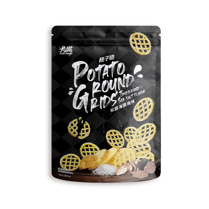 Truffle Sea Salt Flavour Potato Round Grid- 300g